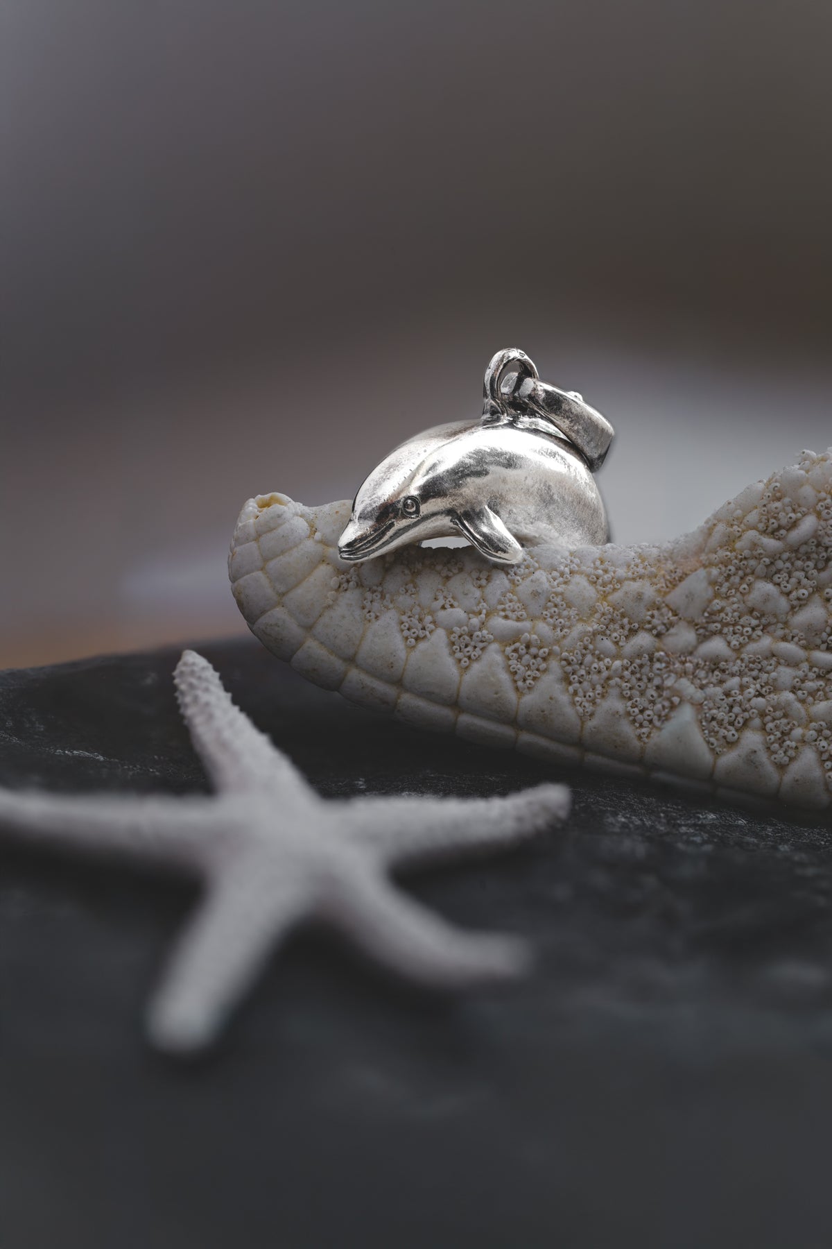 Dolphin Silver Pendant Necklace